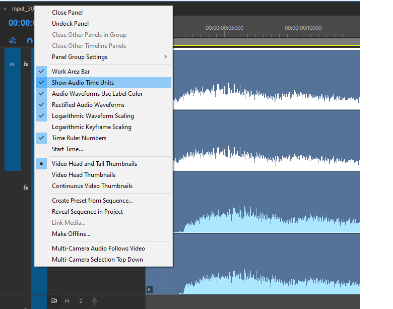 Show audio time units.png